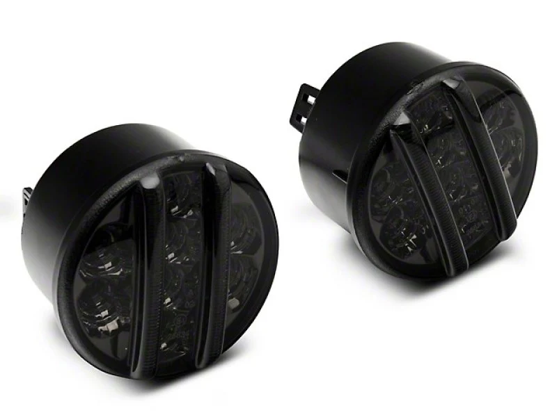 Raxiom 07-18 Jeep Wrangler JK Axial Series LED Front Turn Signals (Smoked) - Image 17