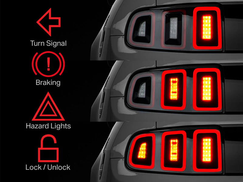 Raxiom 10-22 Ford Mustang Tail Light Sequencer (Plug-and-Play) - Image 13