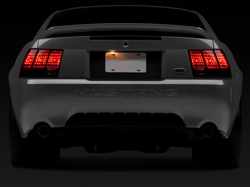 Raxiom 99-04 Ford Mustang Excluding 99-01 Cobra Tail Lights- Black Housing (Smoked Lens) - Image 3