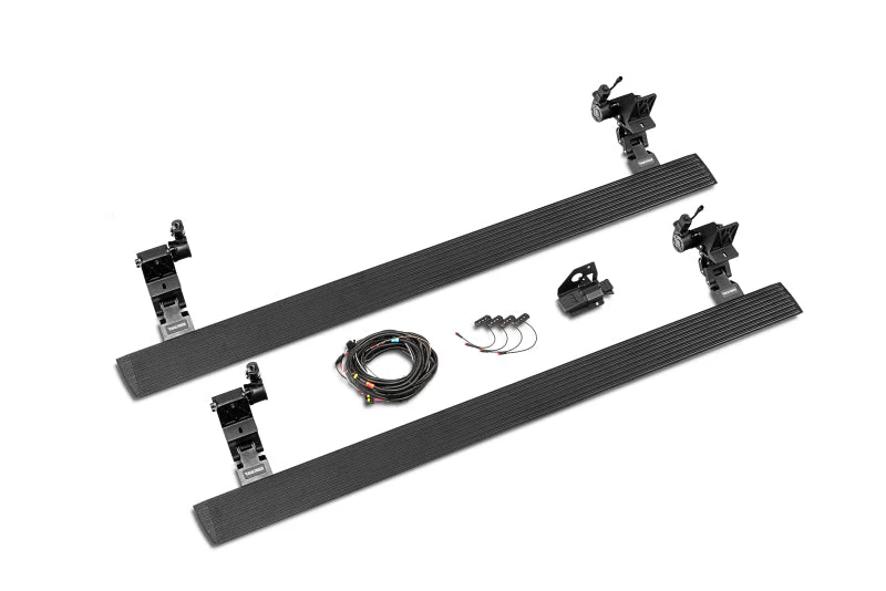RealTruck 20-24 Jeep Gladiator CC 4dr VoltStep Electric Running Board Kit (Cut/Drill Req.) - Tex Blk - Image 5