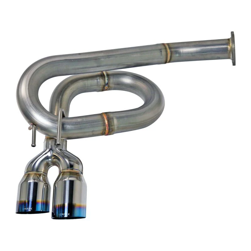 Remark 2022+ Honda Civic Sport Hatchback FL2 (Link Loop) Catback Exhaust Burnt Stainless Steel Tip - Image 3