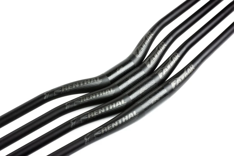 Renthal V3 Fatbar Lite Carbon 35 30 mm. - Black - Image 2