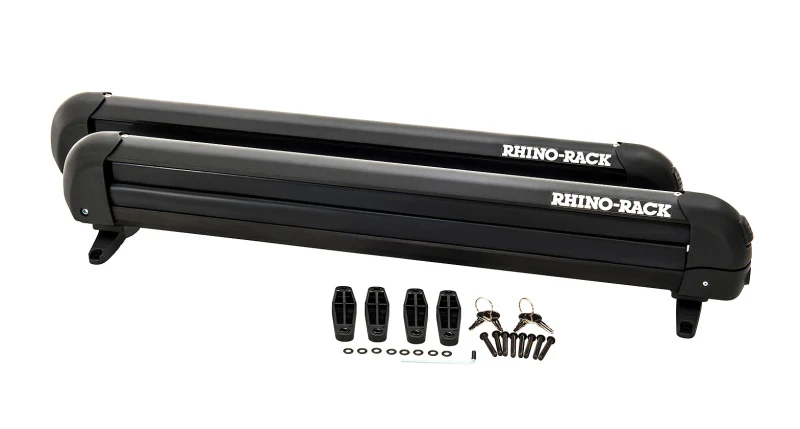 Rhino-Rack Universal Ski/Snowboard Carrier - Fits 6 Pairs of Skis or 4 Snowboards - Black - Image 5