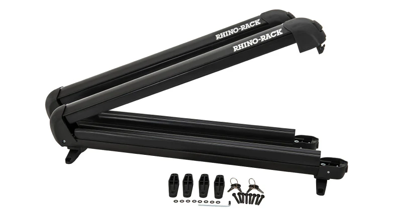 Rhino-Rack Universal Ski/Snowboard Carrier - Fits 6 Pairs of Skis or 4 Snowboards - Black - Image 6