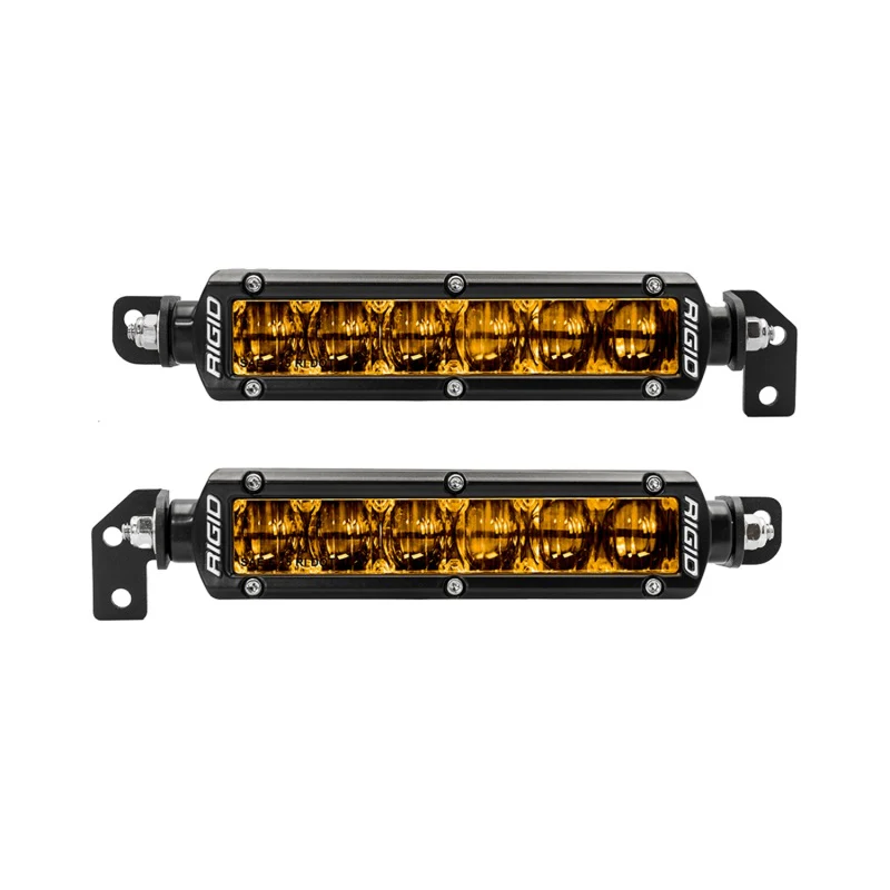 Rigid Industries 2022+ Toyota Tundra 6in SR-Series Selective Yellow Fog Light Kit - Image 5