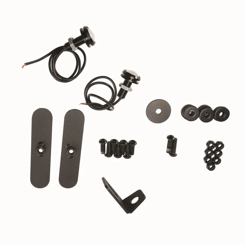 Rugged Ridge HD Steel Tube Fenders Front Pair Black 18-19 JL - Image 5