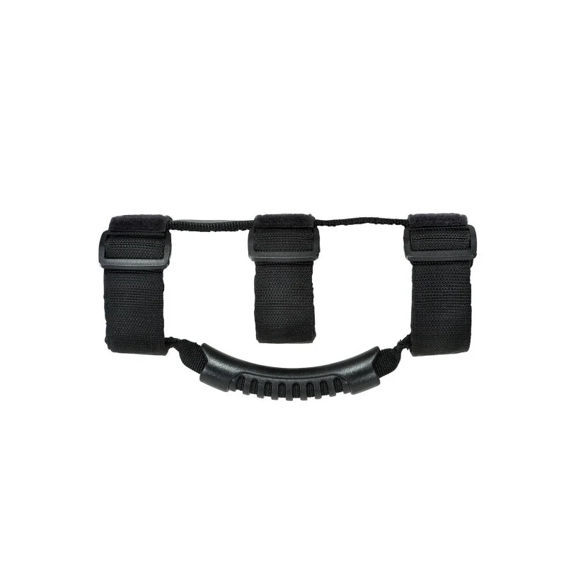 Rugged Ridge Steel Grab Handles F/R Kit Black 07-18 Jeep Wrangler JK/JKU - Image 5