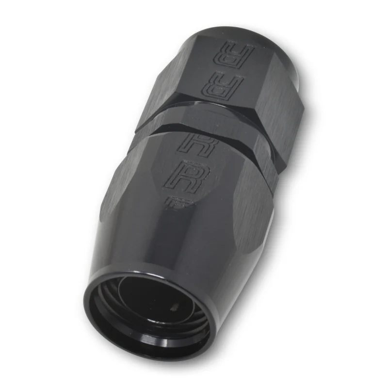 Russell Performance -6 AN Black Straight Full Flow Hose End - Image 5
