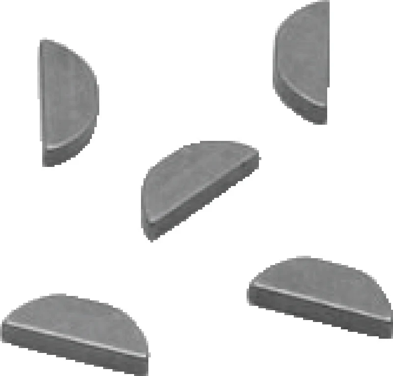 S&S Cycle .094in x .500in x .491in Woodruff Key - 5 Pack