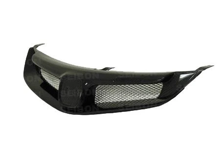 Seibon 11-13 Subaru Impreza/WRX/STi Carbon Fiber Front Grill - Image 12