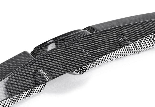 Seibon 11-13 Subaru Impreza/WRX/STi Carbon Fiber Front Grill - Image 6