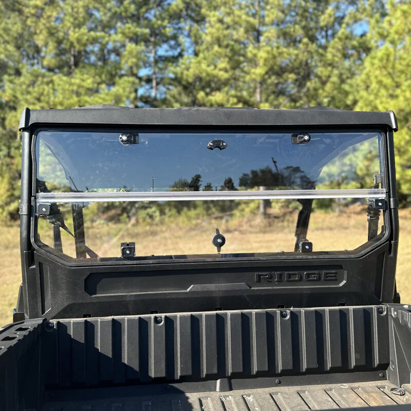 Seizmik 24+ Kawasaki Ridge Rach Rear Folding Windshield- UV - Image 3