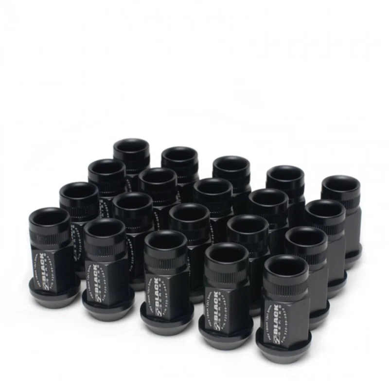 Skunk2 12 x 1.5 Forged Lug Nut Set (Black Series) (20 Pcs.) - Image 7