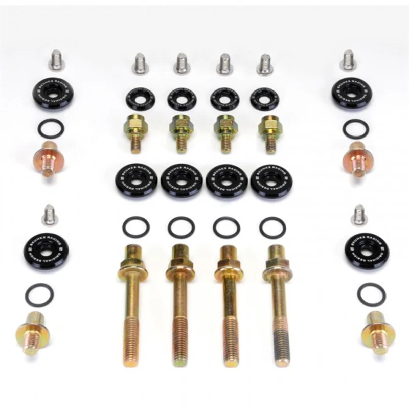 Skunk2 Honda/Acura B-Series VTEC Black Anodized Low-Profile Valve Cover Hardware - Image 5