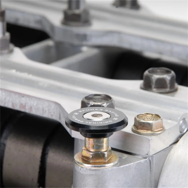 Skunk2 Honda/Acura B-Series VTEC Black Anodized Low-Profile Valve Cover Hardware - Image 9