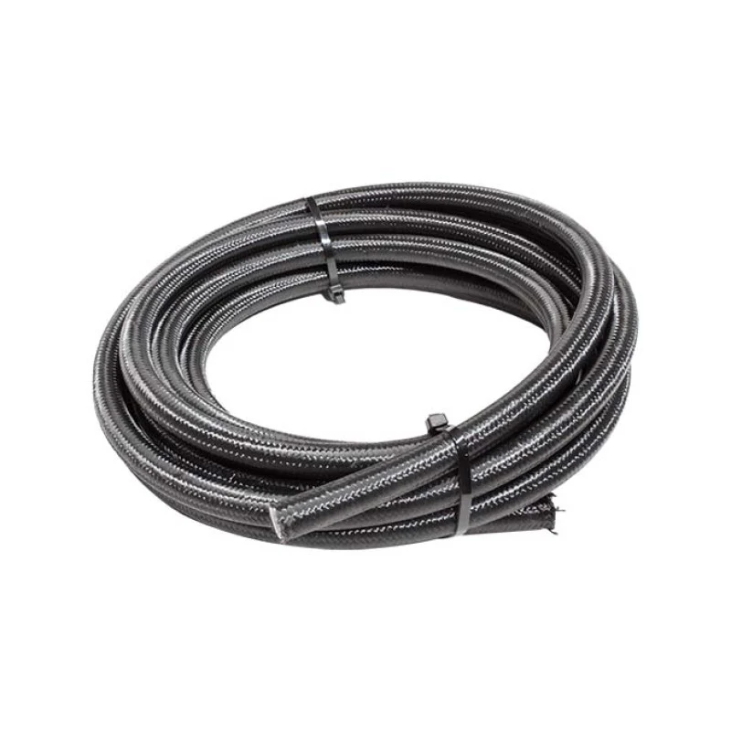 Snow 8AN Braided Stainless PTFE Hose - 15ft (Black) - Image 3