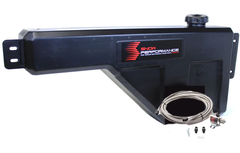 Snow Performance Water Tank Upgrade 10gal (w/Braided SS Line/Brackets/Solenoid/4AN Fittings) - Image 2