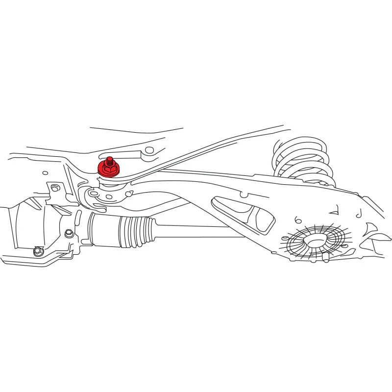 SPC Performance 16-21 Honda Civic Rear Toe Cam Kit - Image 2