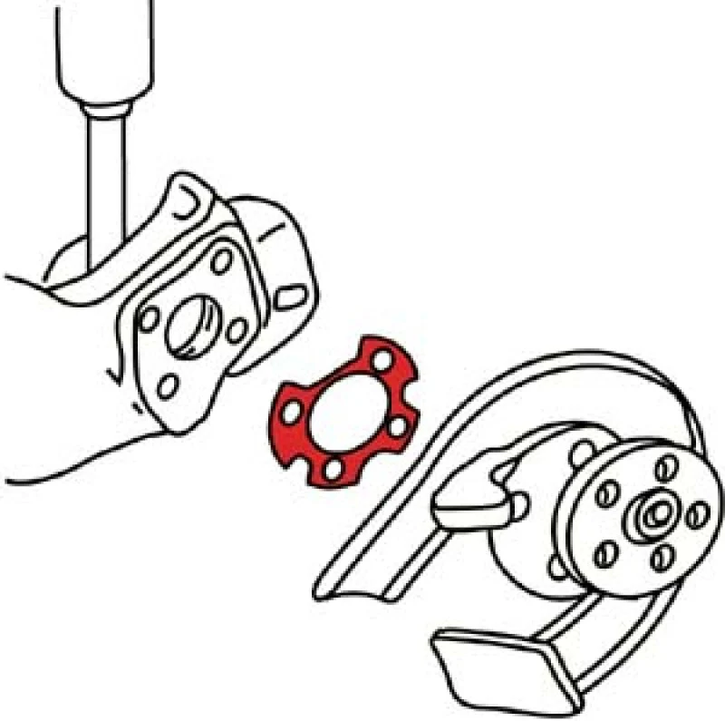 SPC Performance 99-05 VW Golf/Jetta/00-06 Audi TT Nylon Negative Camber Shim (0.50deg.) - Image 4