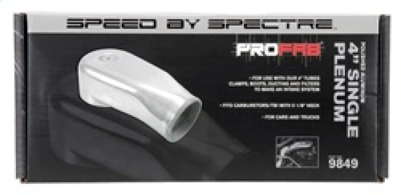 Spectre Plenum 4in. OD x 9in. (Air Cleaner to Stud Inlet) - Single - Image 7