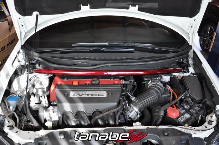 Tanabe Sustec Front Strut Tower Bar 2013 Honda Civic Si Sedan - Image 4