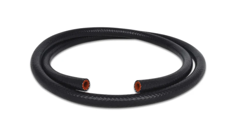 Vibrant 1/2in (13mm) I.D. x 20 ft. Silicon Heater Hose reinforced - Black - Image 2