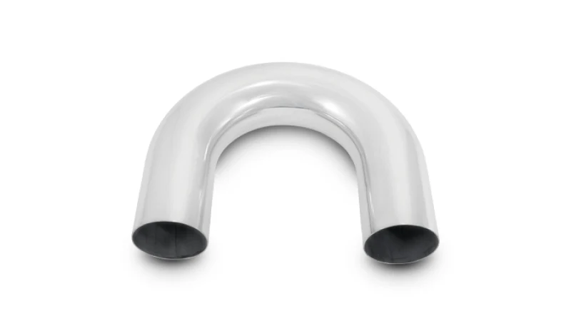 Vibrant 1.75in O.D. Universal Aluminum Tubing (180 degree Bend) - Polished - Image 3