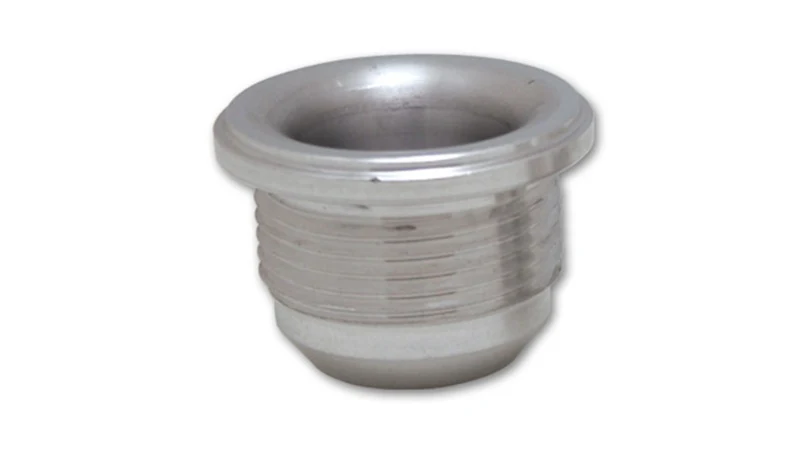 Vibrant -10 AN Male Weld Bung (1-1/8in Flange OD) - Mild Steel - Image 2