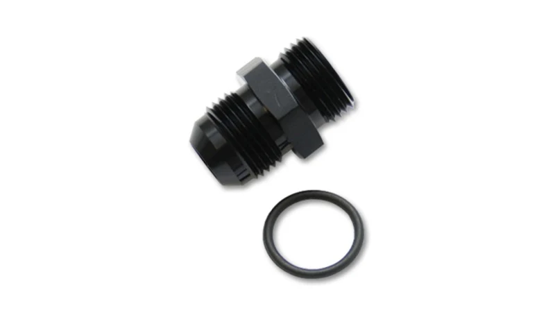 Vibrant -10AN Flare to AN Straight Thread (7/8-14) with O-Ring Adapter Fitting - Image 3