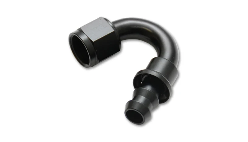 Vibrant -12AN Push-ON 150 Degree Hose End Fitting - Image 2