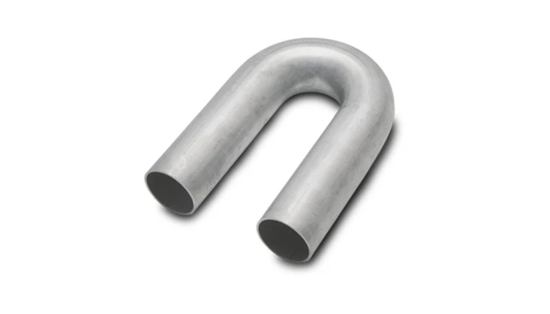 Vibrant 180 Degree Mandrel Bend 1.50in OD x 6in CLR 304 Stainless Steel Tubing - Image 2