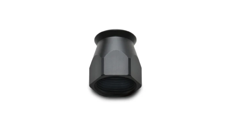 Vibrant -4AN Hose End Socket for PTFE Hose Ends - Black - Image 2