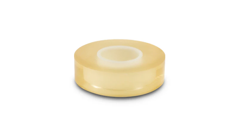 Vibrant 5 Meter (16-1/2 Feet) Roll of Clear Adhesive Clear Cut Tape - Image 2