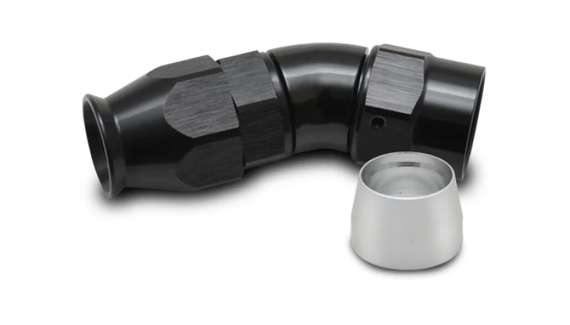 Vibrant -8AN 30 Degree Hose End Fitting for PTFE Lined Hose - Image 2