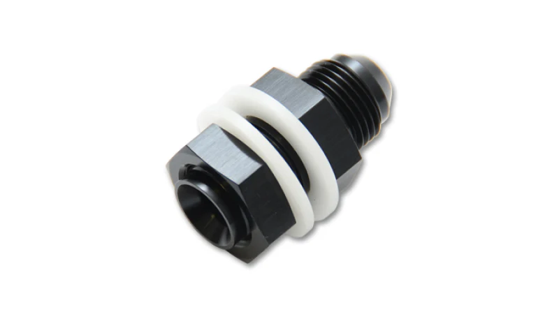 Vibrant -8AN Fuel Cell Bulkhead Adapter Fitting (w/ 2 PTFE Crush Washers & Nut) - Image 2