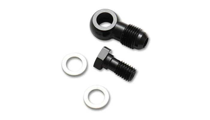 Vibrant -8AN Male Banjo Fitting 10mm x 1.5 Metric Aluminum + 2 Washers - Image 4