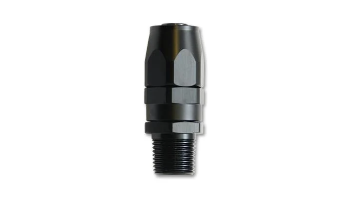 Vibrant -8AN Male NPT Straight Hose End Fitting - 1/4 NPT - Image 3