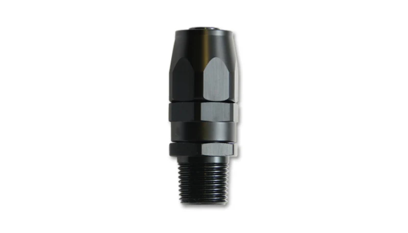 Vibrant -8AN Male NPT Straight Hose End Fitting - 1/4 NPT - Image 4