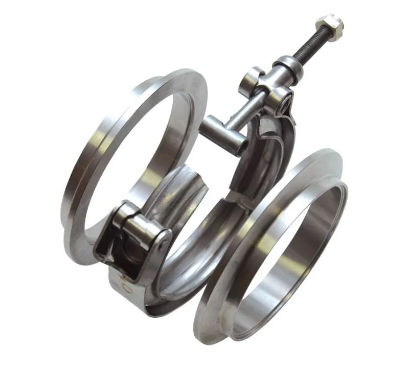 Vibrant Aluminum V-Band Flange for 2.5in OD Tubing - Male