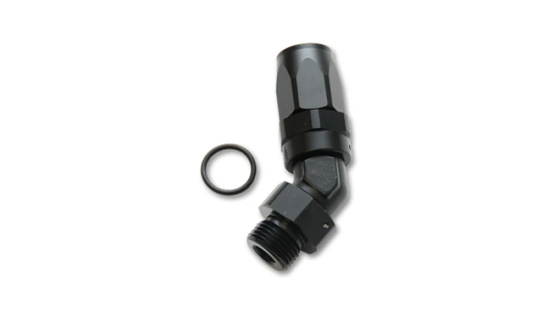 Vibrant Male -10AN 45 Degree Hose End Fitting - 3/4-16 Thread (8) - Image 3