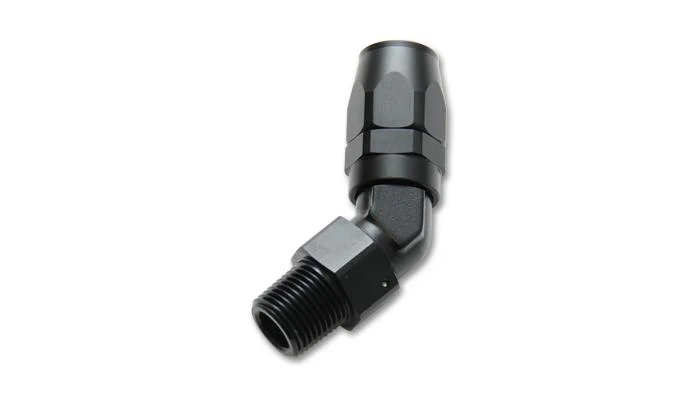 Vibrant Male -12AN 45 Degree Hose End Fitting - 1-1/6-12 Thread (12) - Image 5
