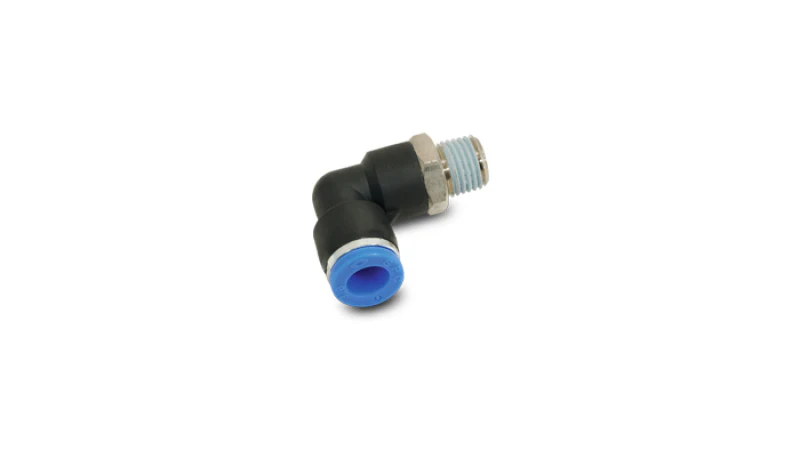Vibrant Male Elbow Fitting for 3/16in OD Tubing (1/8in NPT Thread) - Image 2