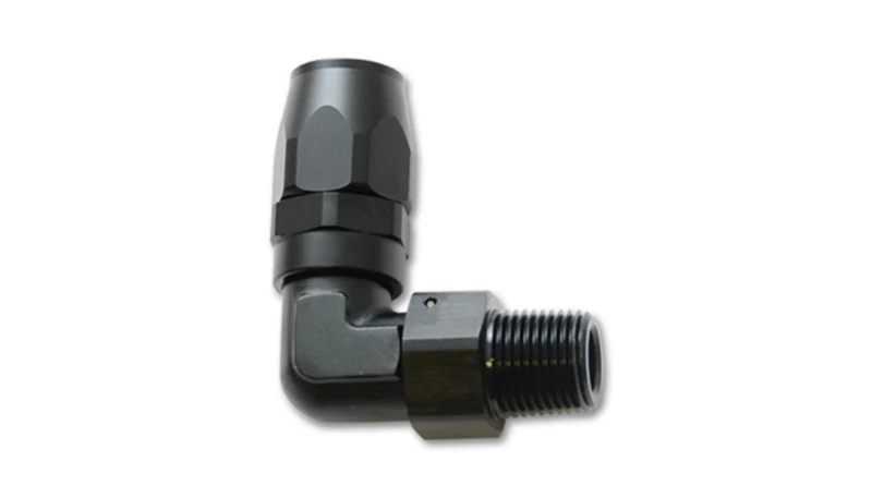 Vibrant Male NPT 90 Degree Hose End Fitting -10AN - 1/2 NPT - Image 2