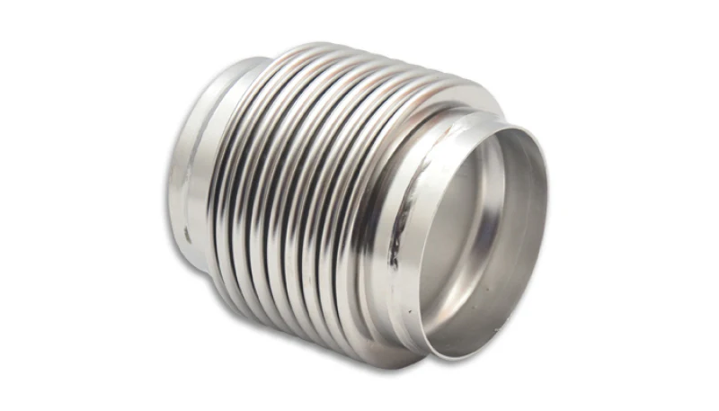 Vibrant SS Bellow Assembly w/ Solid Liner 3.5in ID x 4in overall L Electro Polished - Image 3