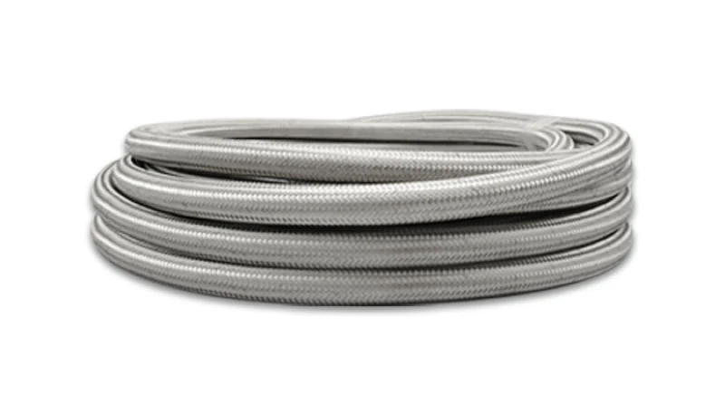 Vibrant SS Braided Flex Hose with PTFE Liner -8 AN (10 foot roll) - Image 2