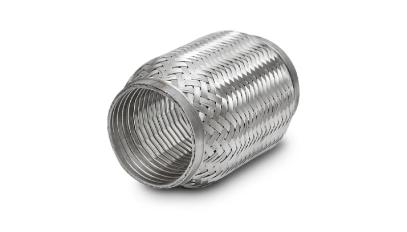Vibrant SS Turbo FLEX Coupling with Interlock Liner 2.5in inlet/outlet x 6in long - Image 2