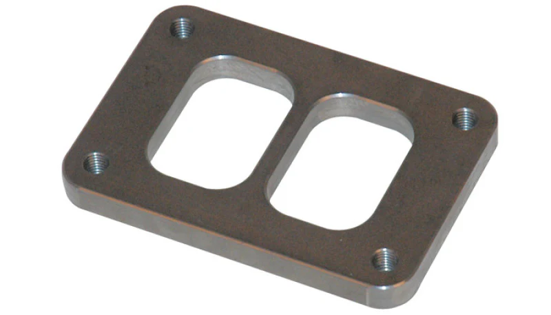 Vibrant T06 Turbo Inlet Flange (Divided Inlet) Mild Steel 1/2in Thick - Image 4