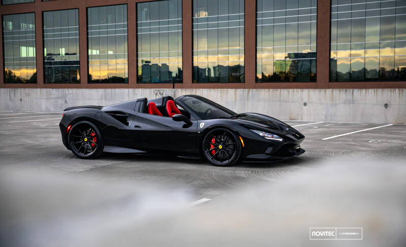Vossen x Novitec NF10 21x9in - 5x114.3 BP - ET35 - Gloss Black Ferrari 488 / F8 Front Wheel - Image 6
