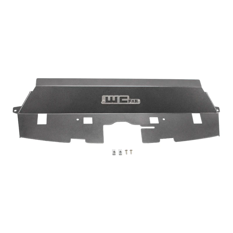 Wehrli 13-18 Cummins Fabricated Aluminum Radiator Cover - Bengal Red - Image 6