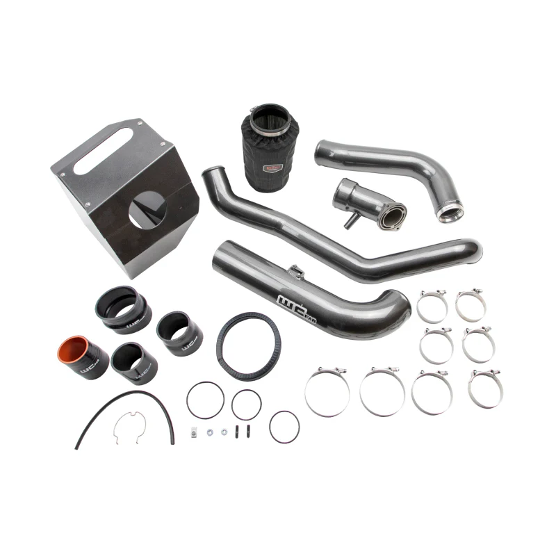 Wehrli 17-19 Chevrolet 6.6L L5P Duramax High Flow Intake Bundle Kit Stage 2 - Gloss Black - Image 3